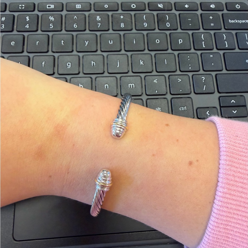 David Yurman Silver Bracelet